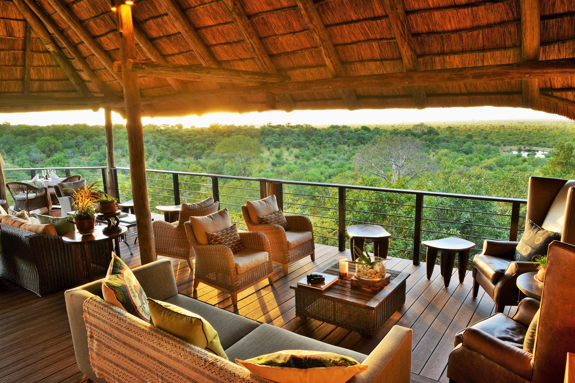 New lounge area at Victoria Falls Safari Club