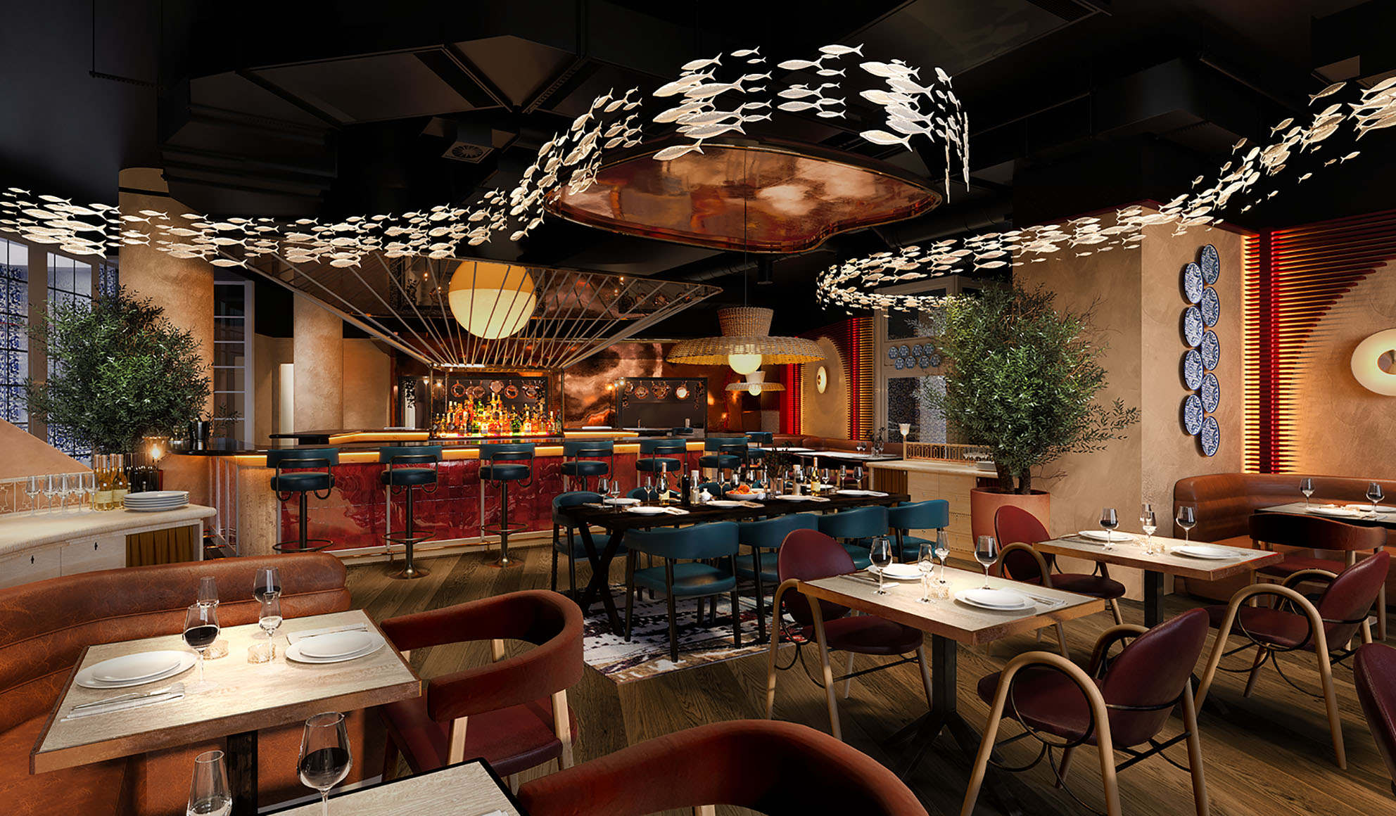 BIBO Restaurant (rendering). Credit: Goddard Littlefair