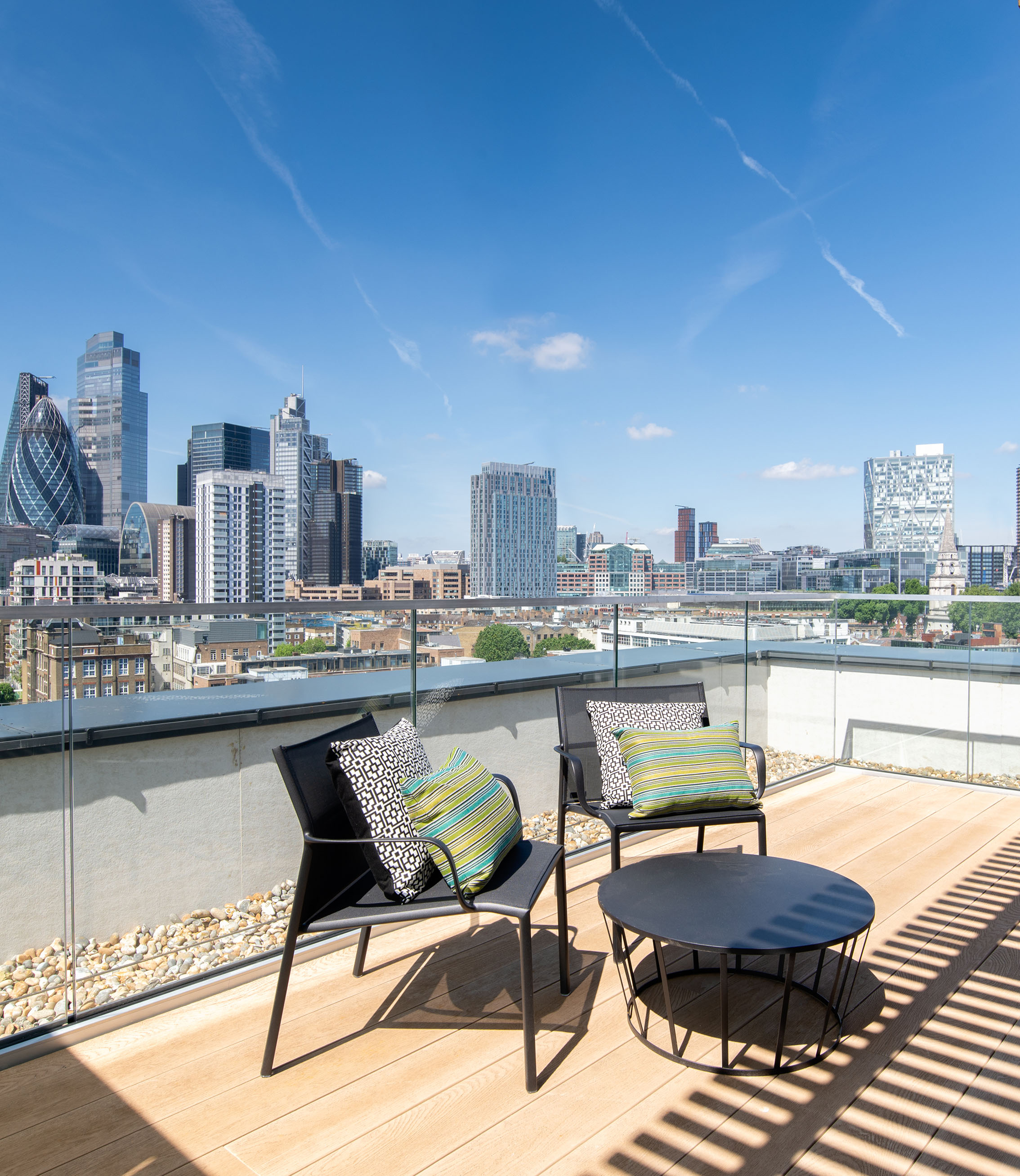 Bedroom with private terrace