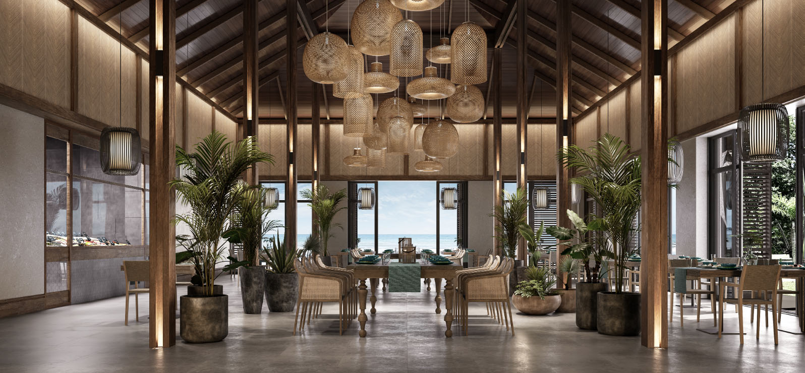 Avani+ Seychelles Barbarons Resort. Rendered image