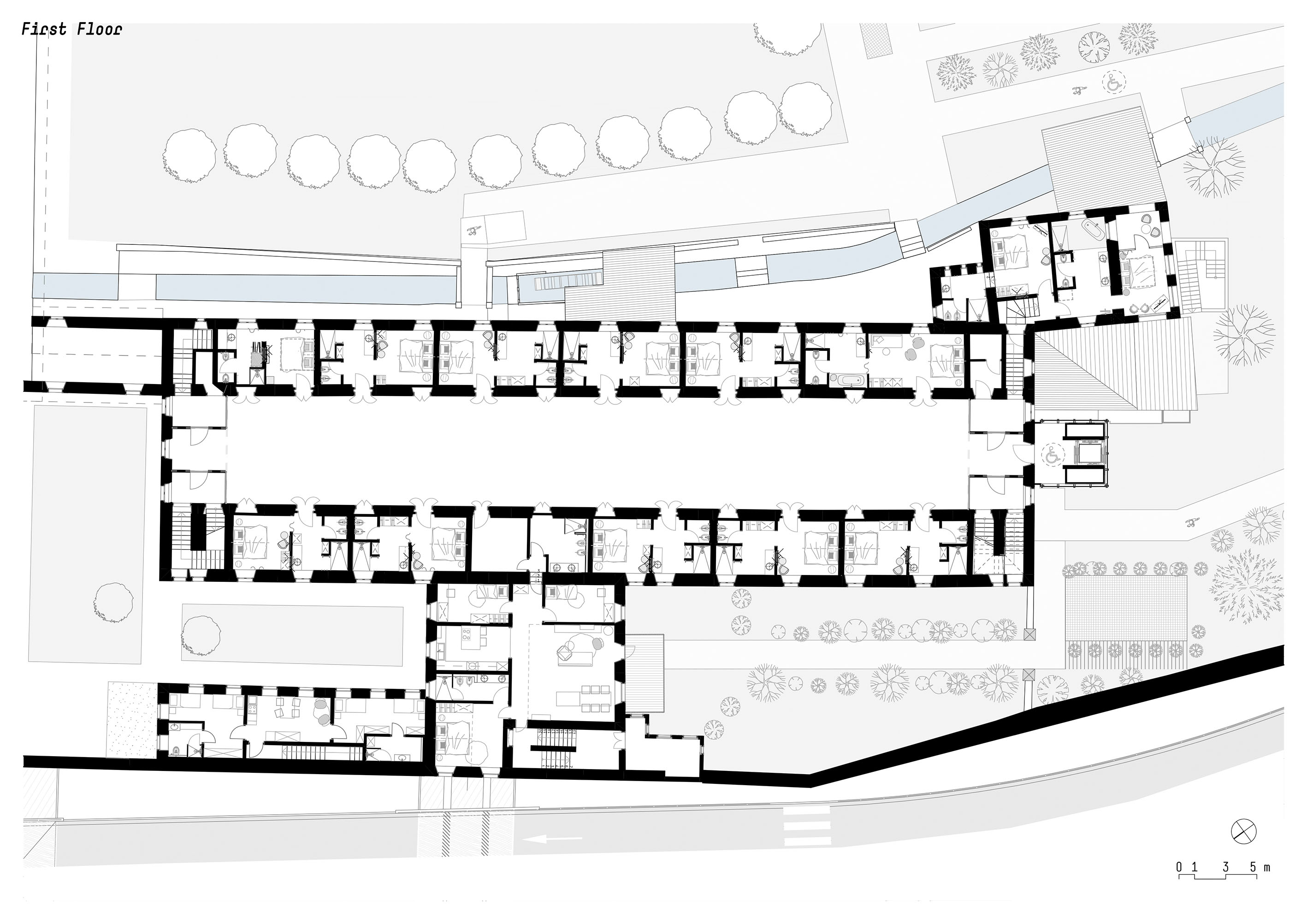 Plan of first floor
