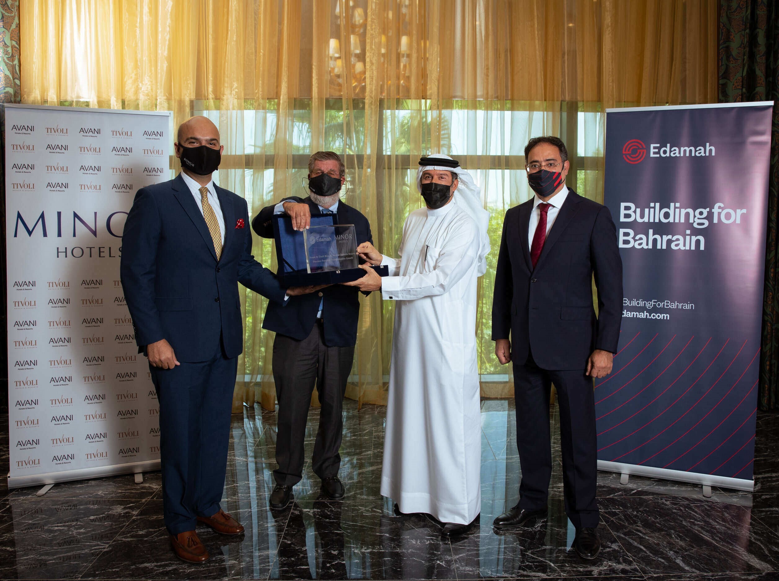 Minor Hotels and Edamah Senior Executives Signing Ceremony