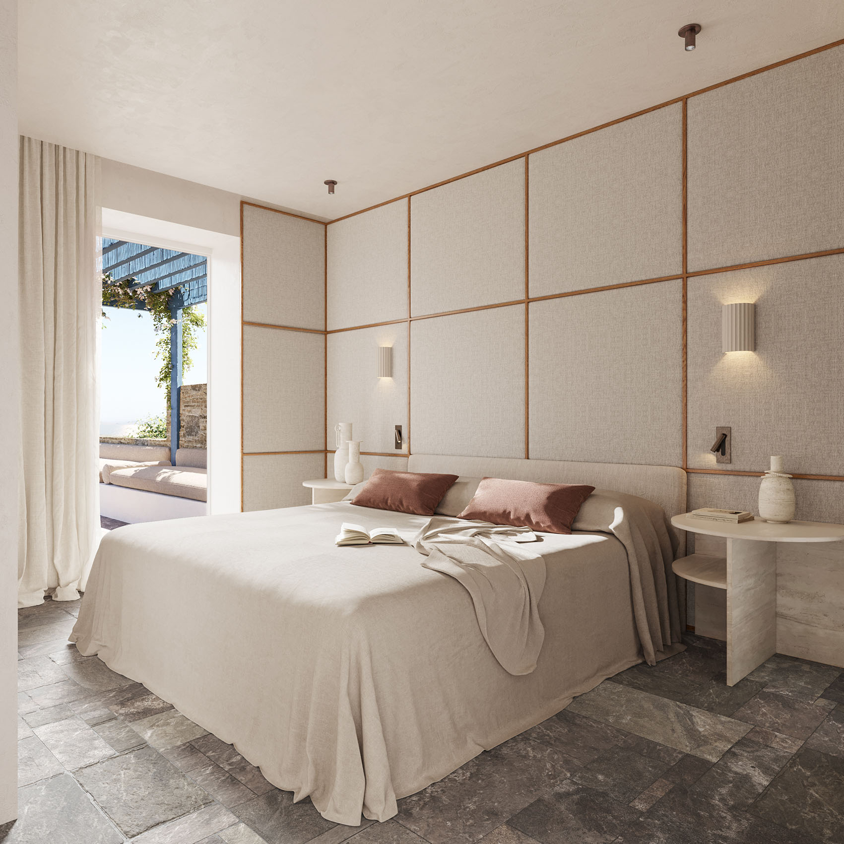 Mykonos Theoxenia. Bedroom