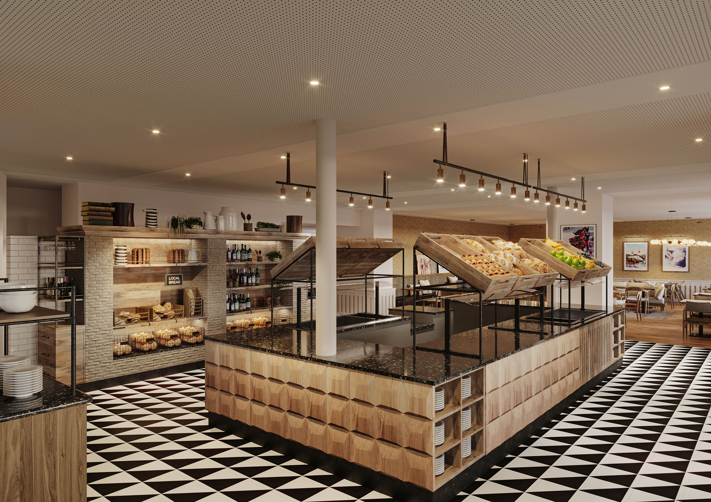 Faern Crans-Montana Valaisia, servery