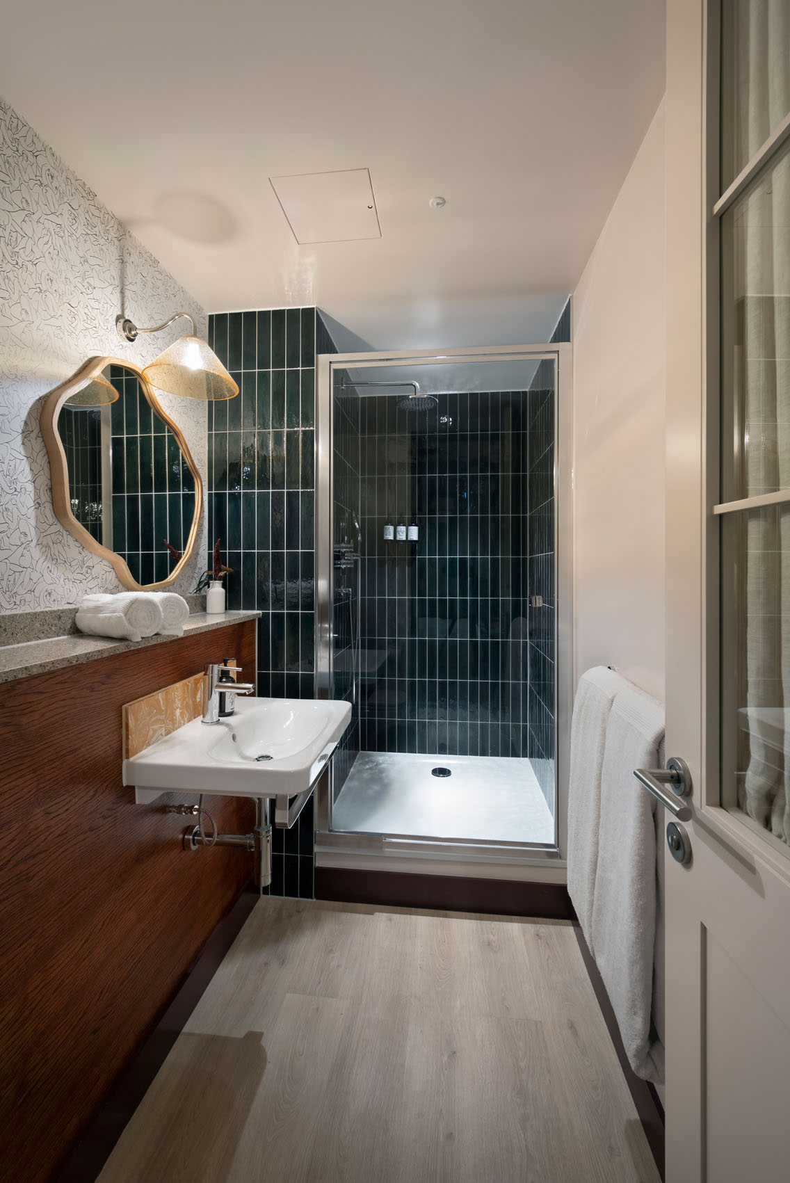 Bathroom Green Tiles