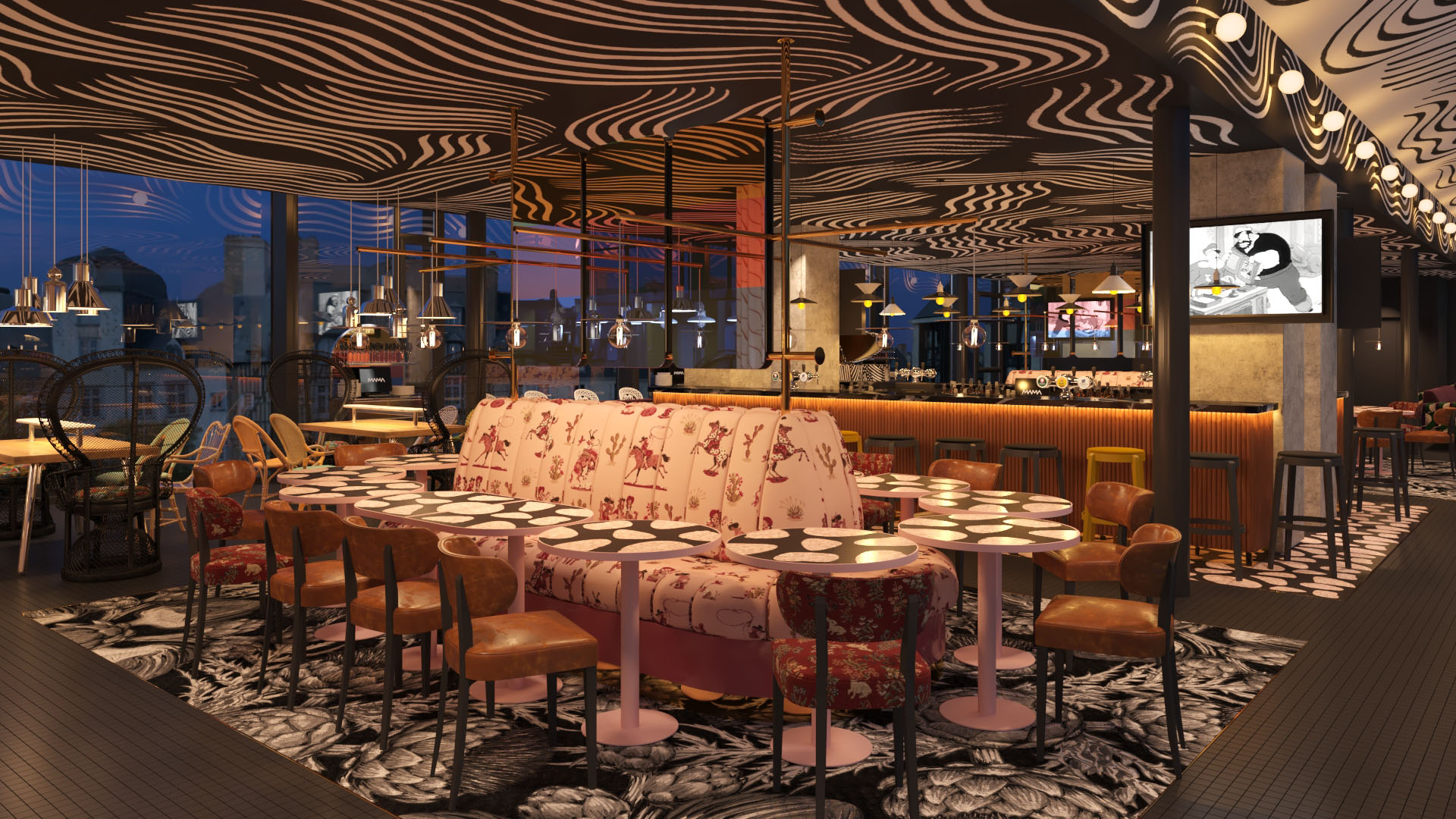 Restaurant (rendering)