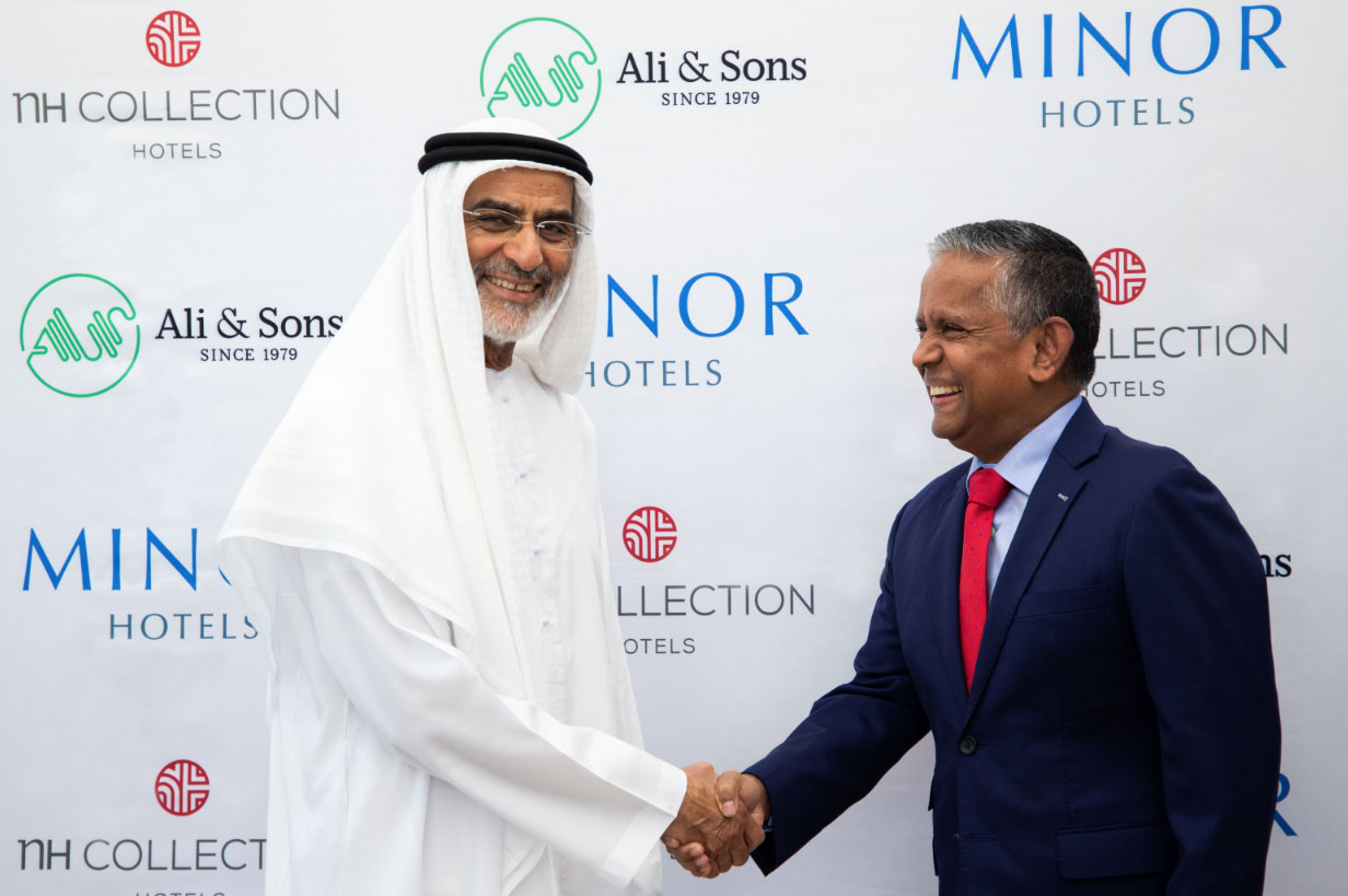 NH Collection La Suite Hotel Dubai - Signing Ceremony - Handshake