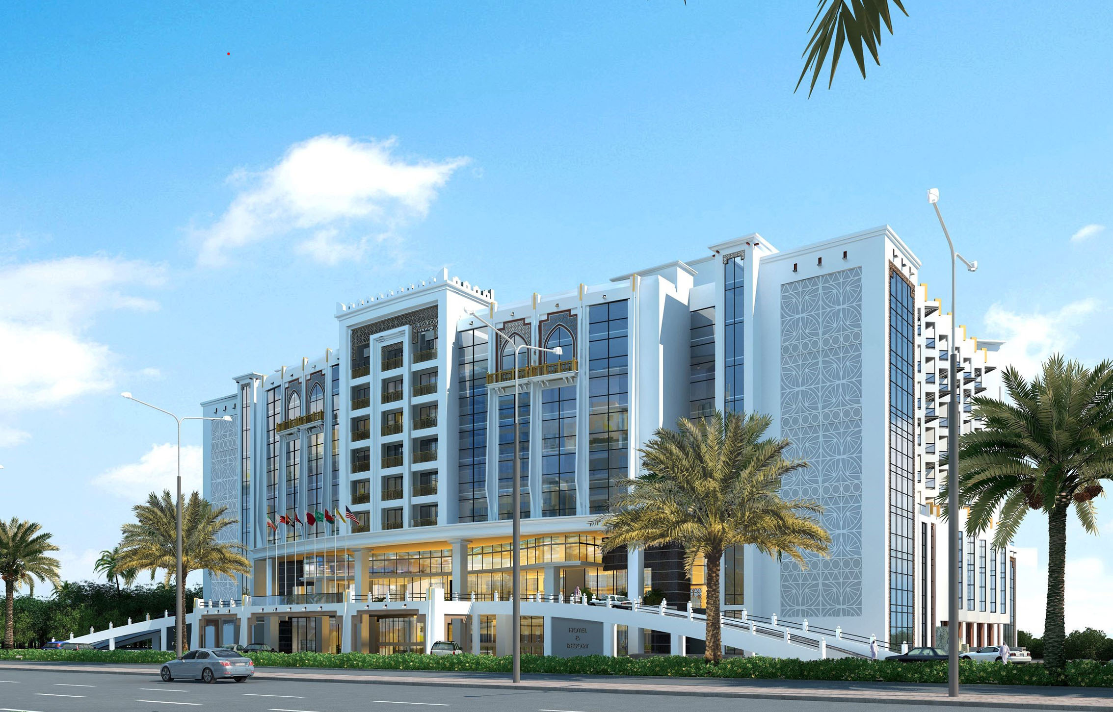 NH Collection Doha Oasis Hotel Exterior - rendering
