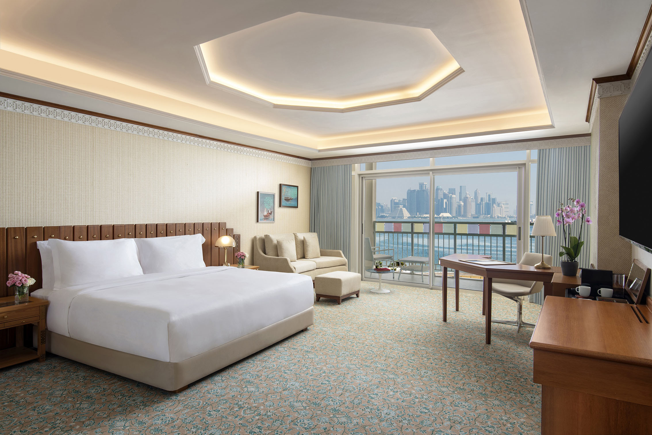 NH Collection Oasis Doha Hotel Deluxe Bedroom. Image: Joe Chua Agdeppa