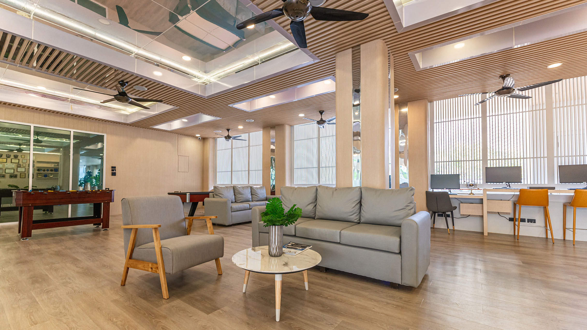 Recreation Faclility Working Space. Image: Clearvision Enterprises Co.,Ltd.