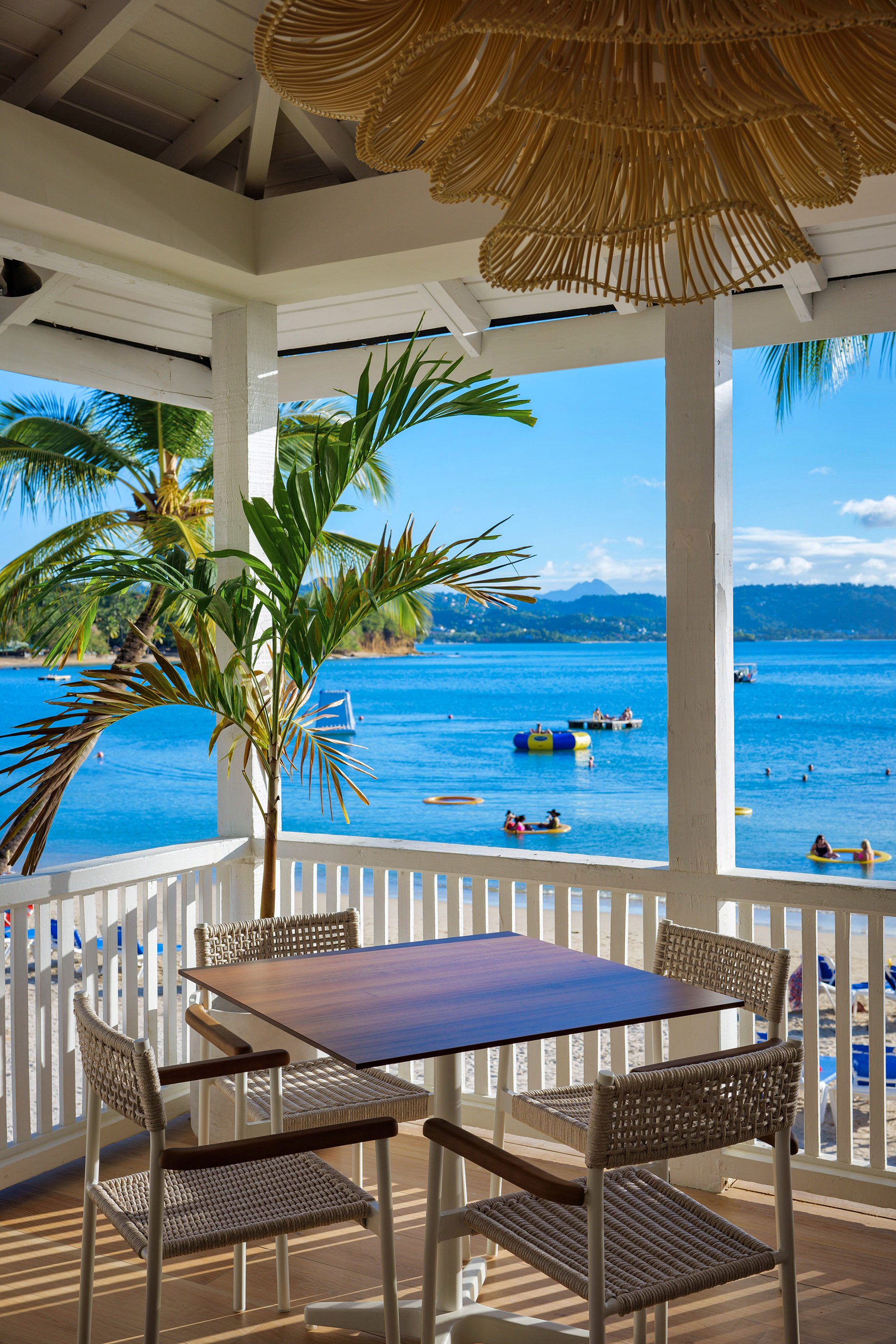 The resort’s signature restaurant, Dragonfly