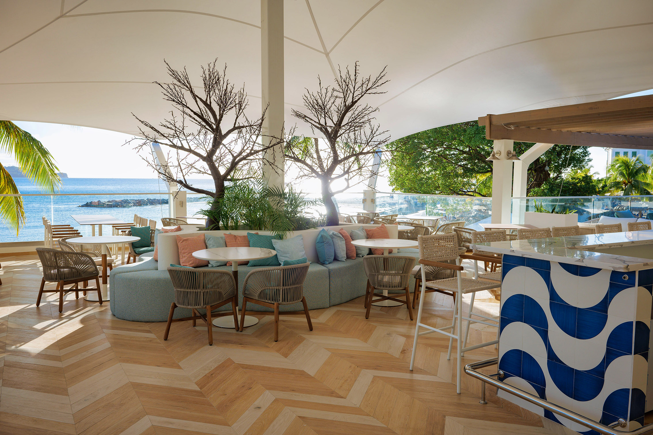 “The Perch by Dragonfly” rooftop bar and lounge