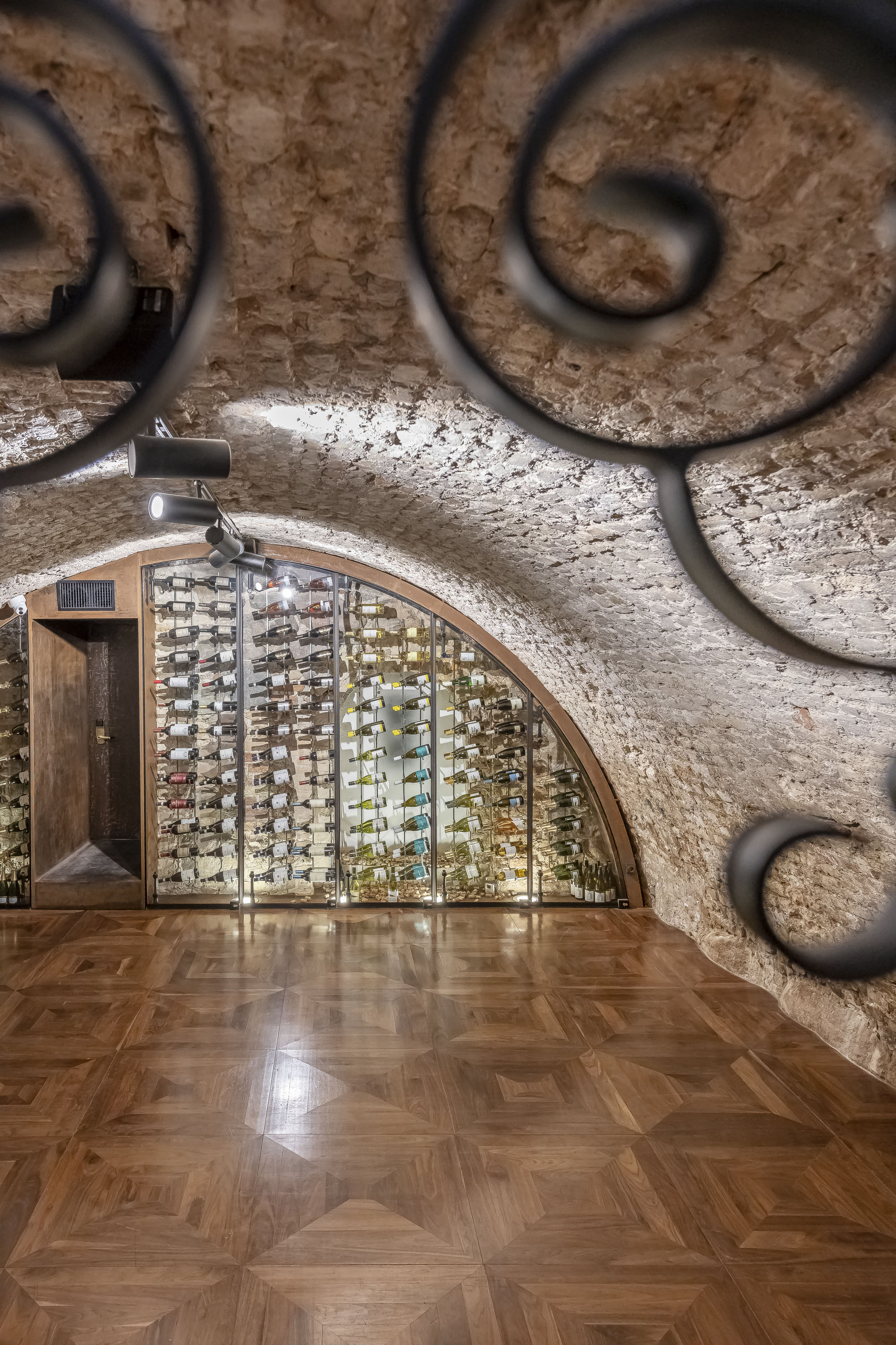 Wine cellar. Image: Laimonas Ciunys
