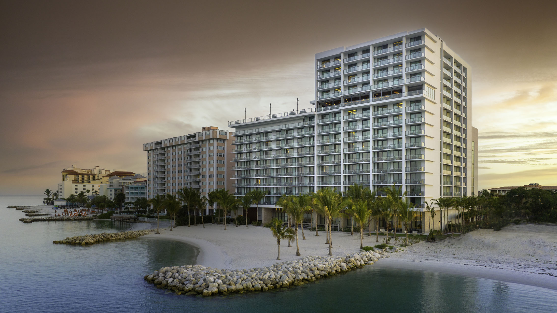 JW Marriott Clearwater Beach Resort & Spa, Florida, USA. Photographer: Jeff Herron