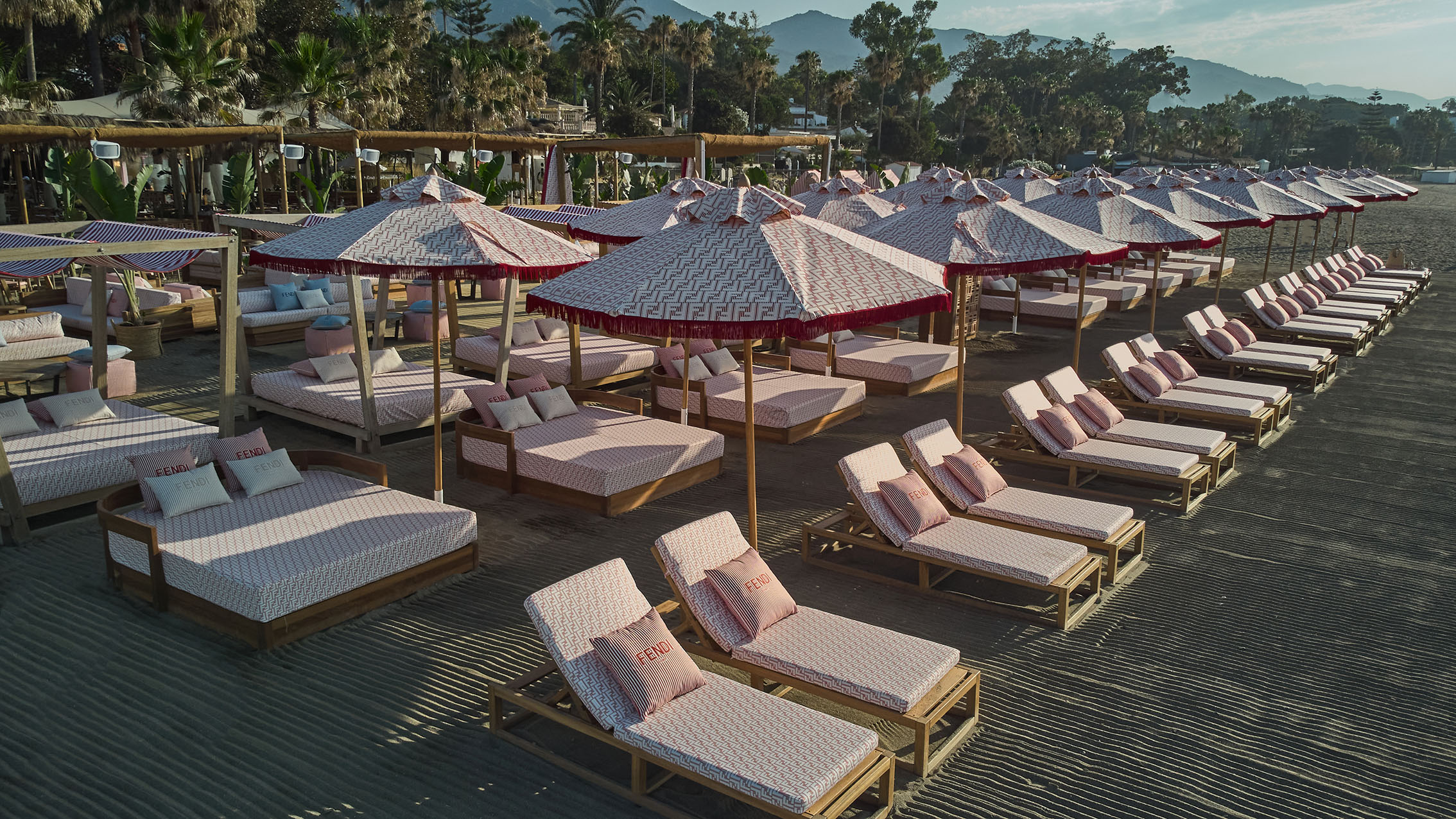 Puente Romano Beach Resort launches the world's first FENDI Beach Club