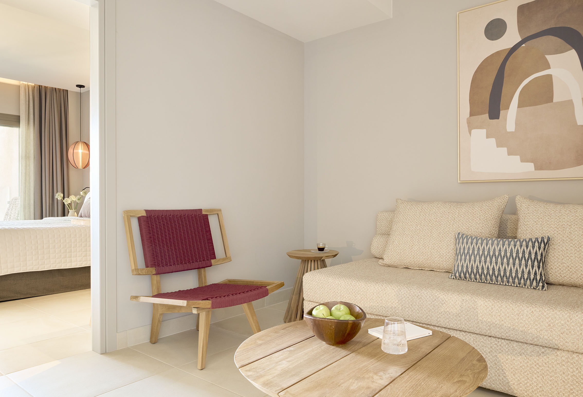 Above and below: Bungalow Family Suite