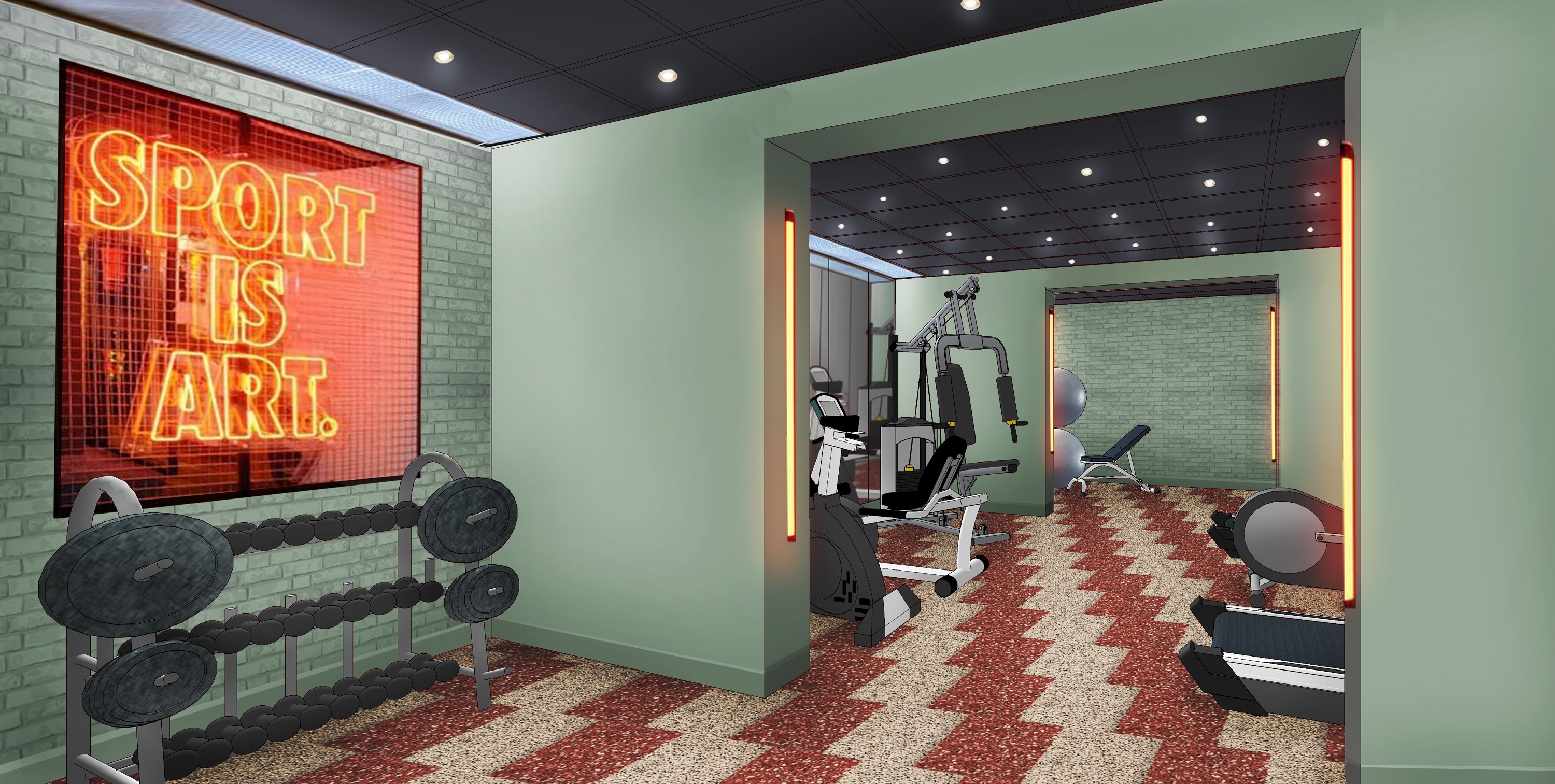 Health Club gym