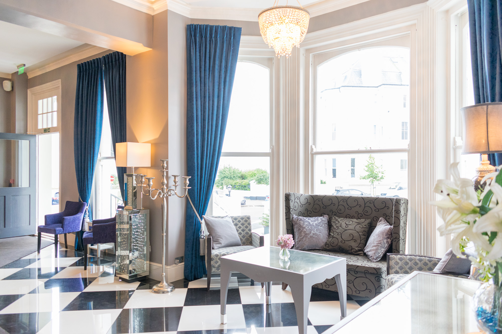 The View Hotel Folkstone. Reception