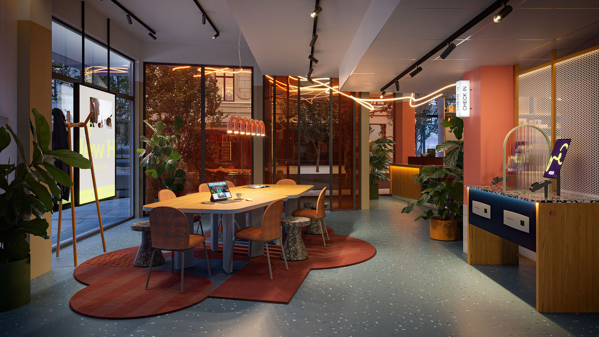 Scandic Go attracts guests with its good price, welcoming design and smooth self-service