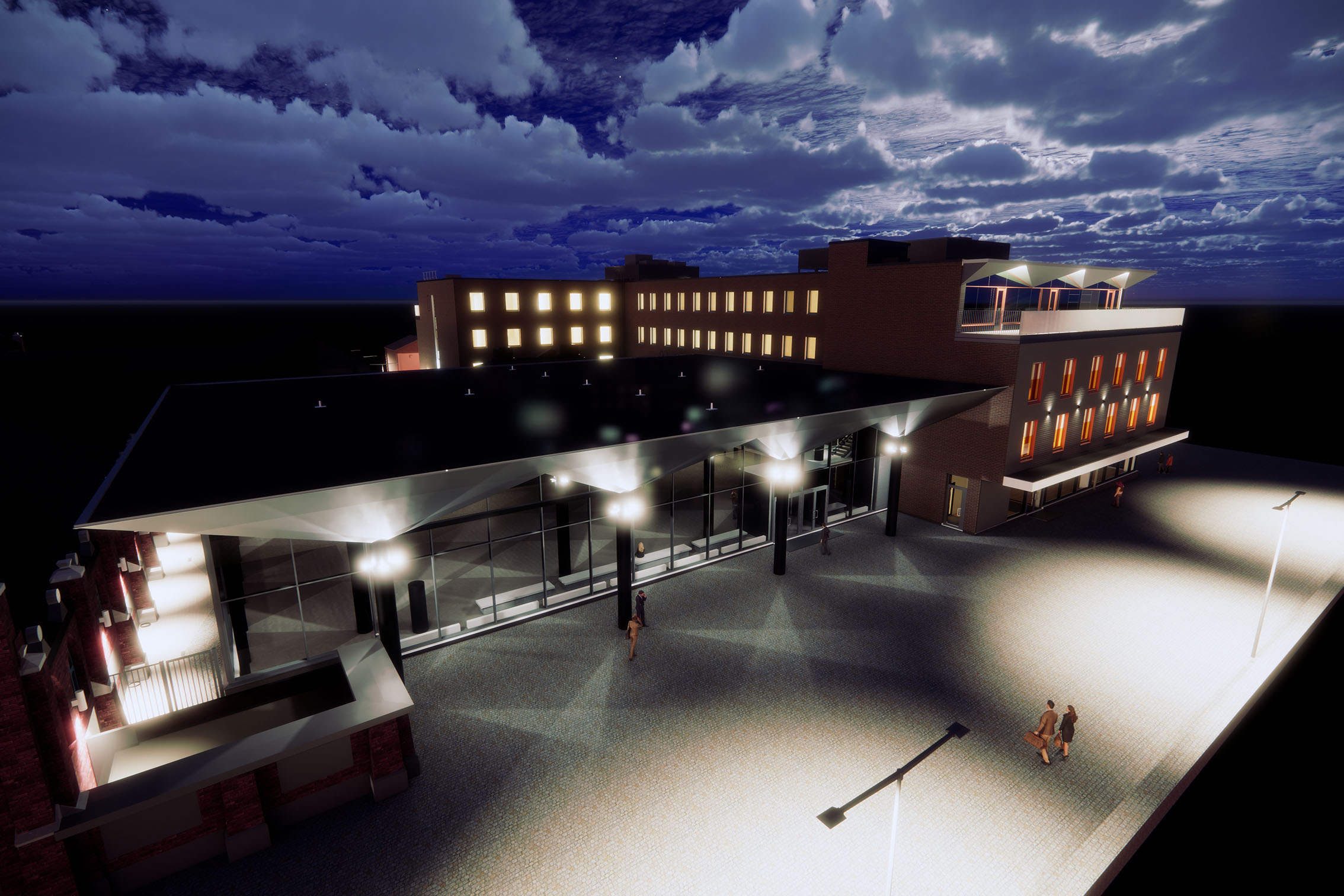Scandic Go, Oulu, Finland. Artists impression