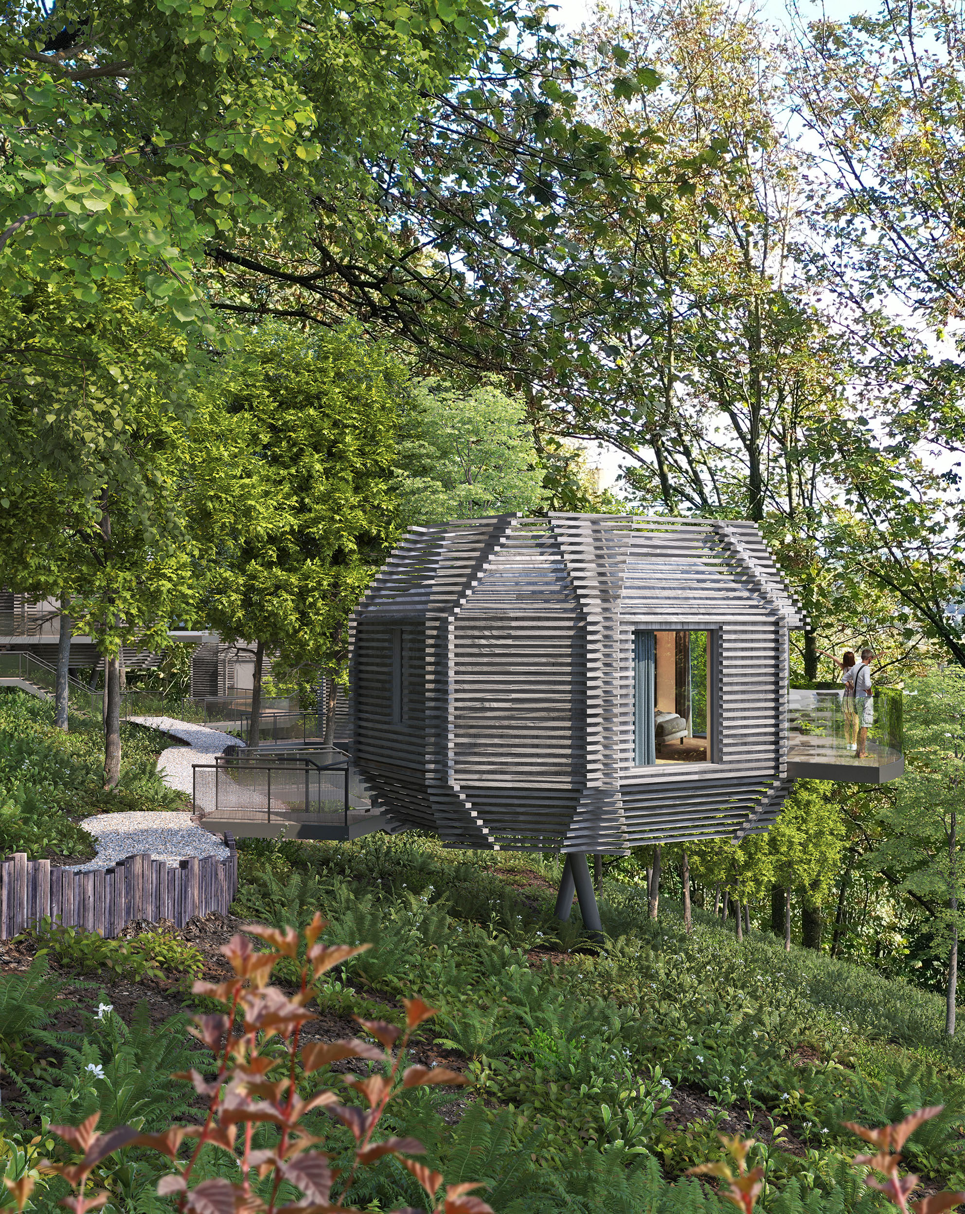 Woodland Suites outdoor accommodation