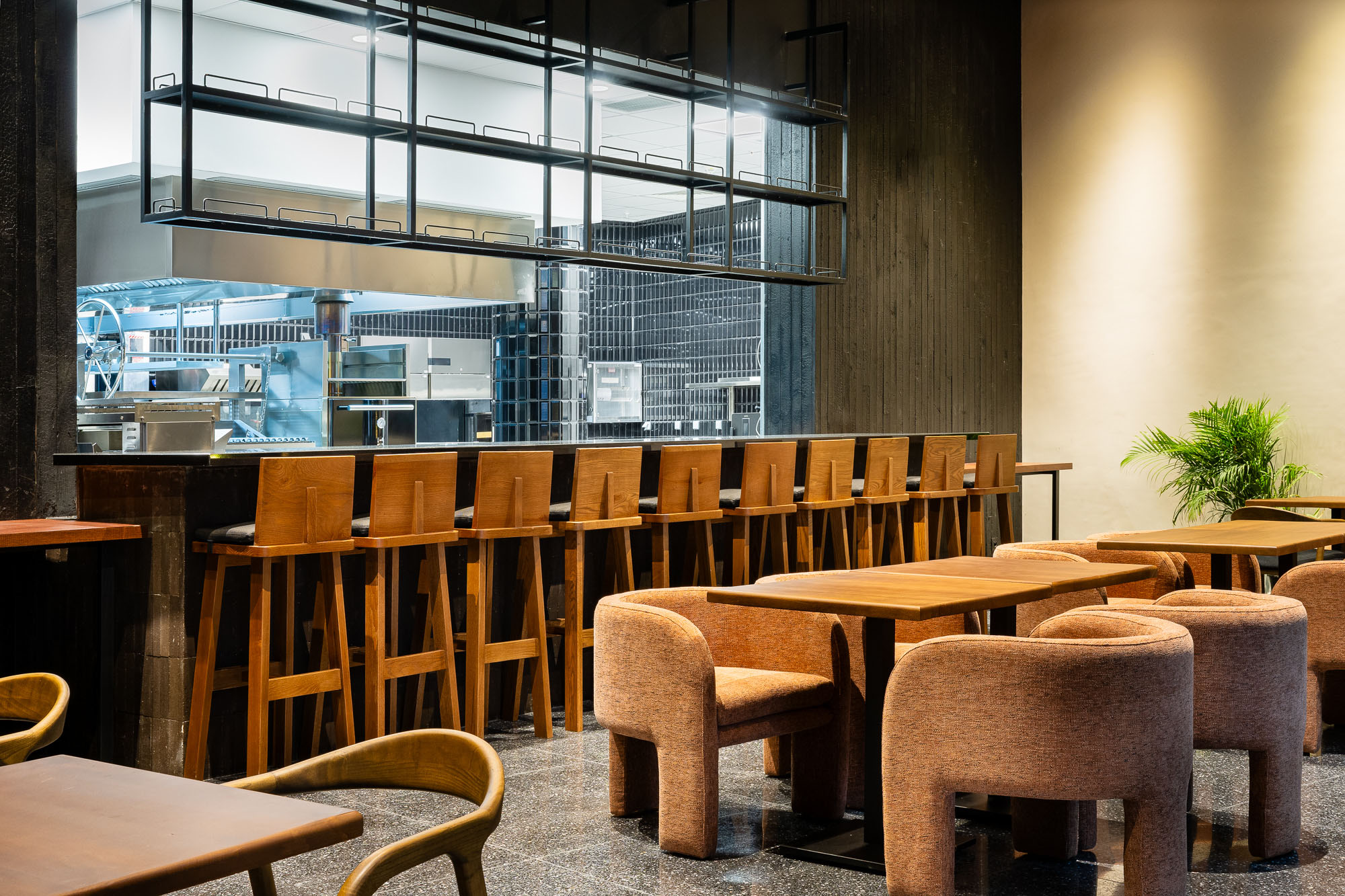 Above and below: Braise Restaurant