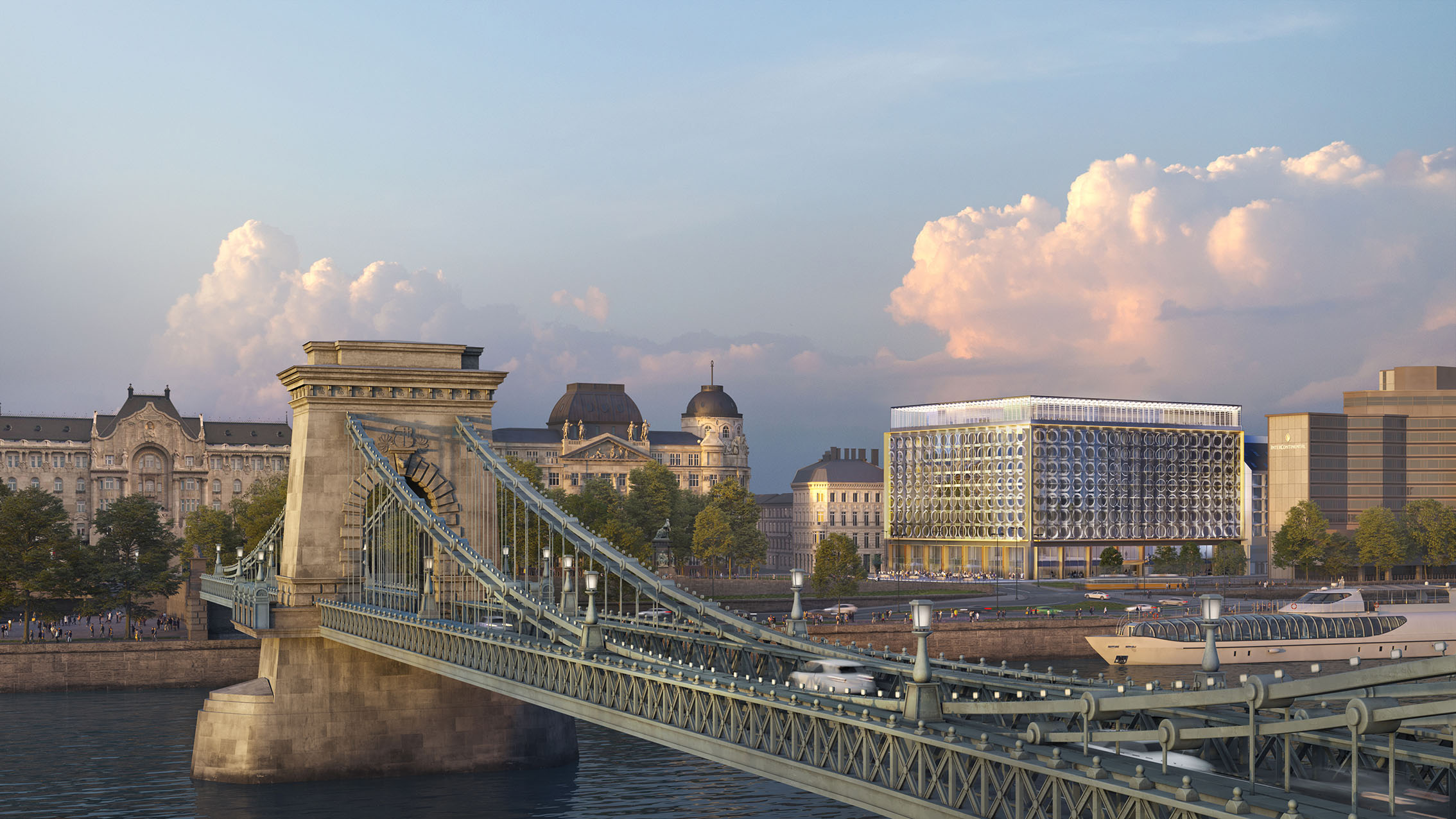 SO/ Budapest will offer breathtaking views of the Danube and the Chain Bridge