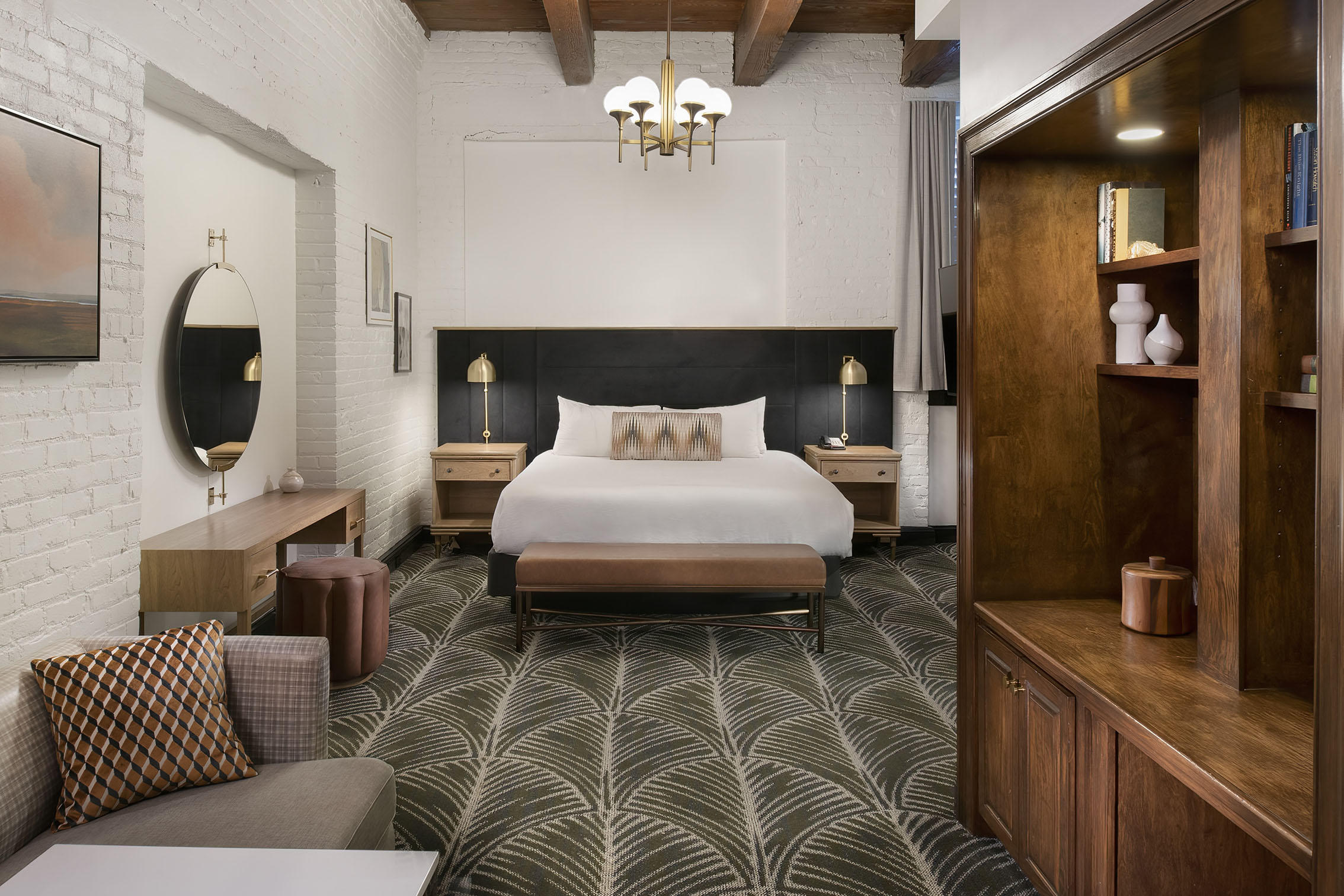 Ansonborough Charleston, Luxury King Bedroom. All images courtesy of The Ansonborough Charleston