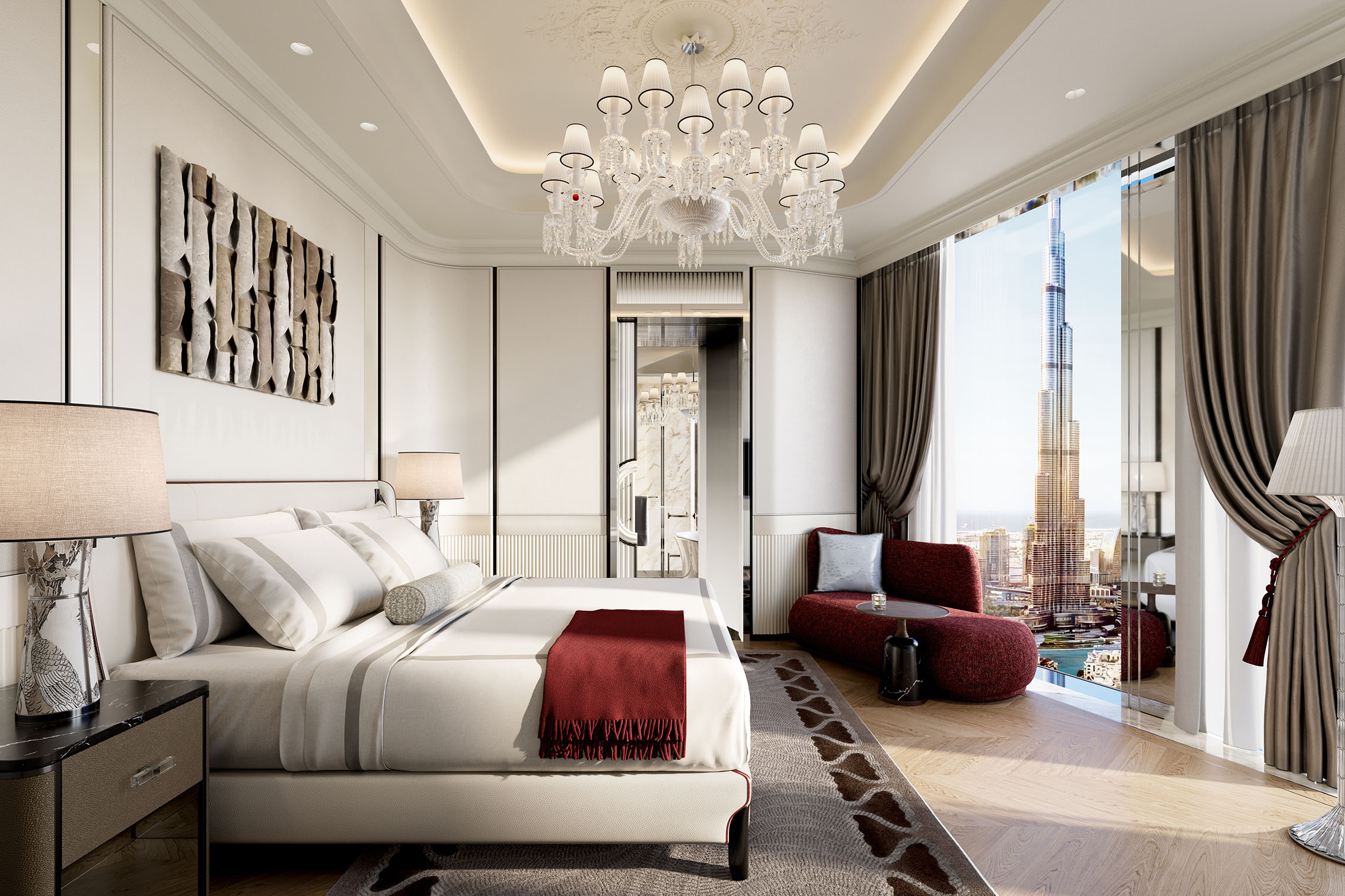 Above and below: Classic Suite.